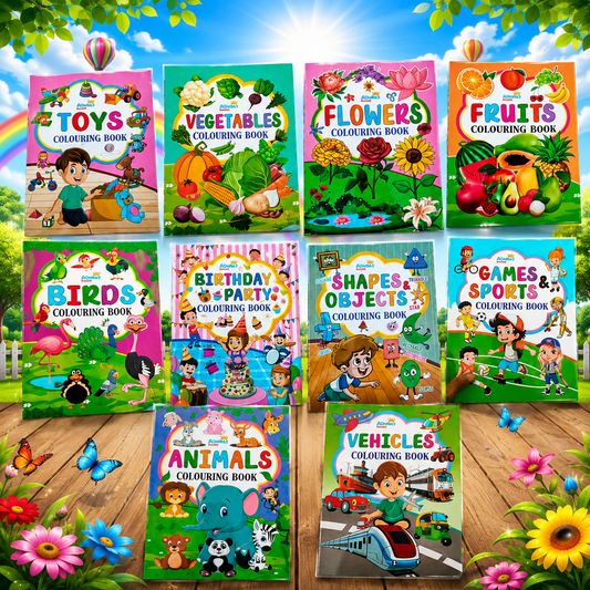 Kids Mega Coloring Book Collection – 10