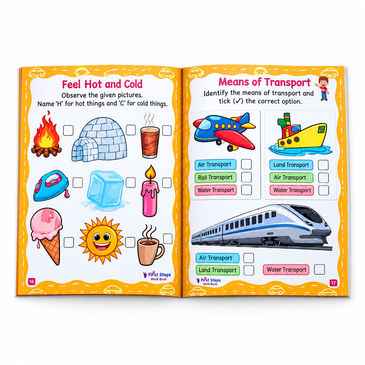 My First Activity Box – 10 Books Set for Kids | Alphabet, Numbers, Puzzles, Mazes, Matching & More | Learning Activity Books for Ages 3+